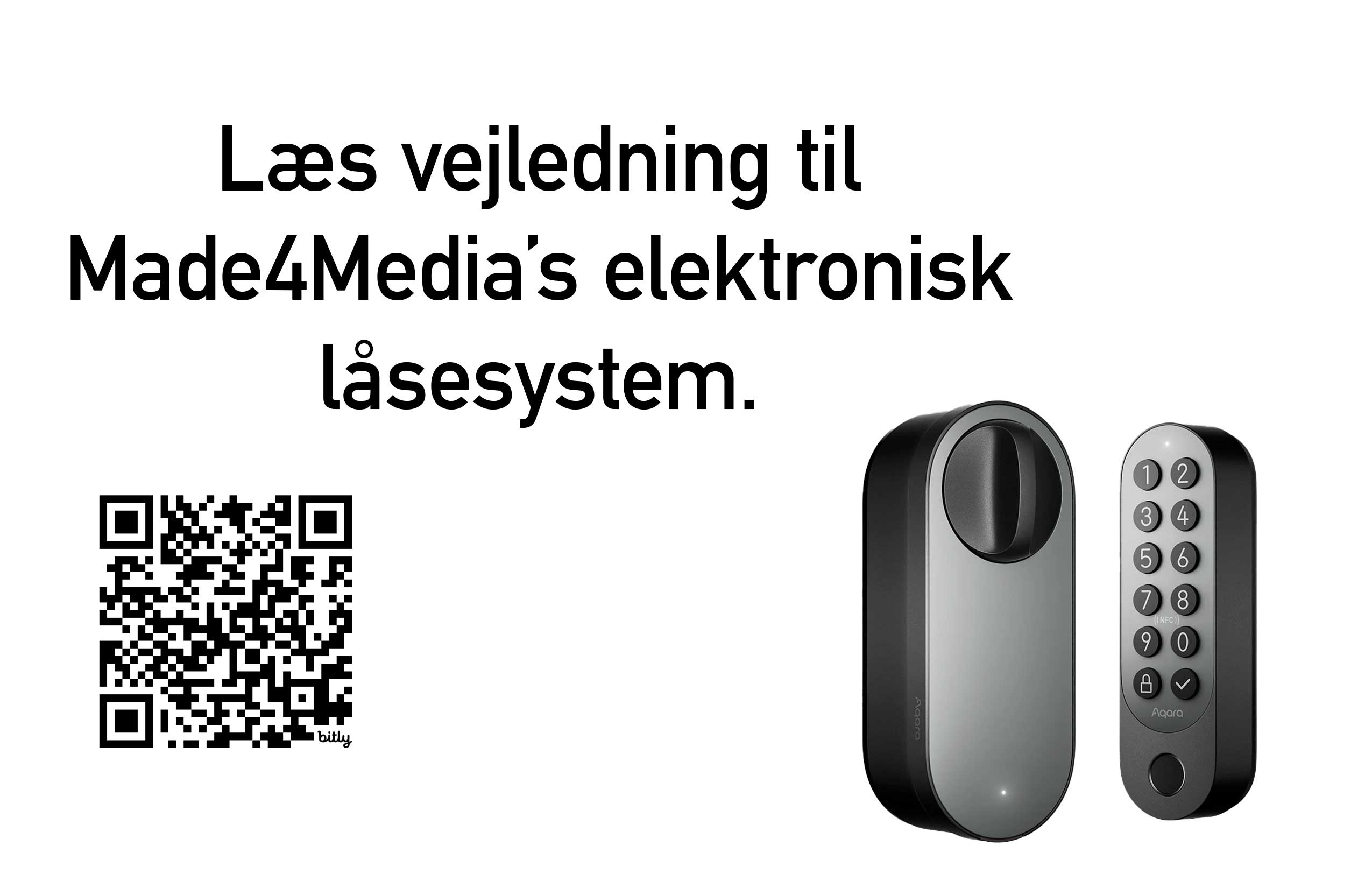 Dansk Brugervejledning til Aqara Smart Lock U200 Kit - manual og vejledning til anvendelse af det elektronisk nøglesystem.
