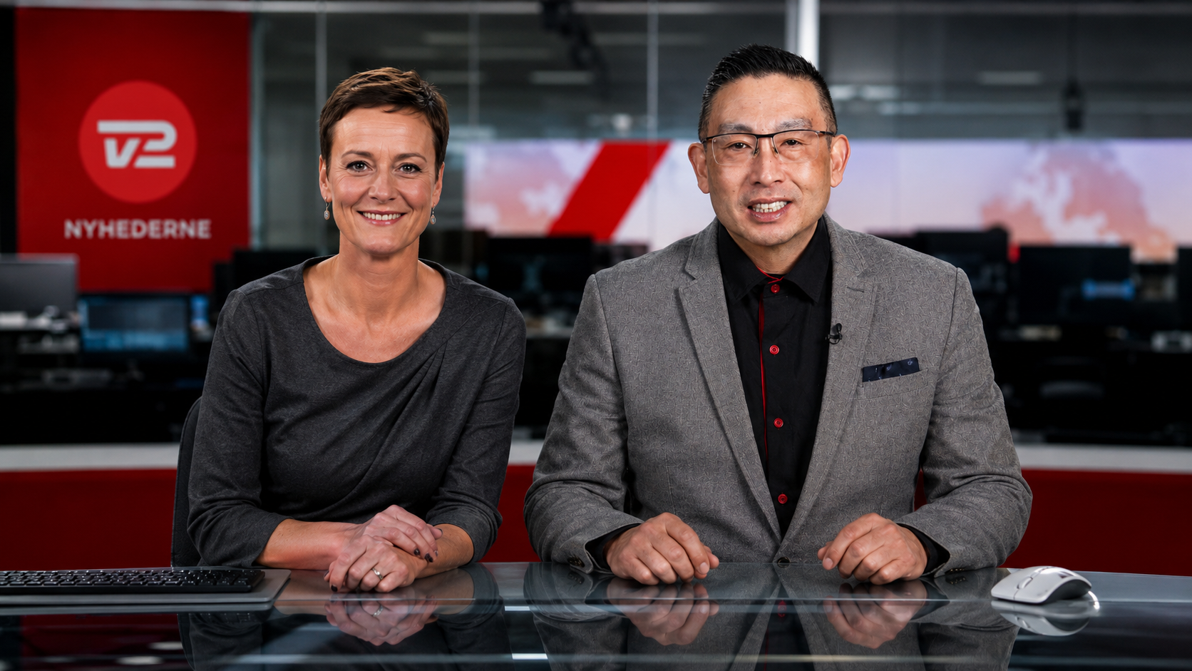 Janni Pedersen og Mikkel Kjerri, TV2 News er klar til at give dig seneste morgennyheder som makkerpar torsdag morgen mellem 07:00 - 11:55
